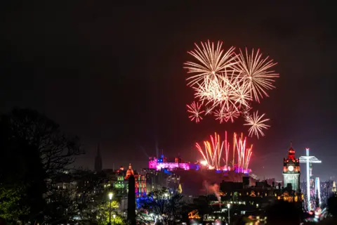 Liam McNamara Edinburgh fireworks