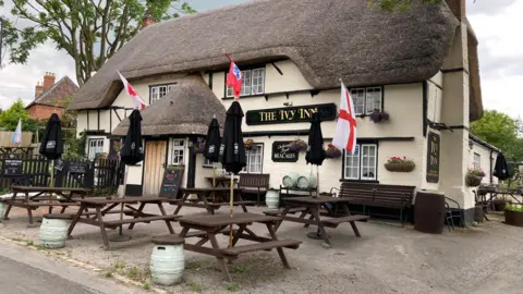 The front of The Ivy Inn, which is closed