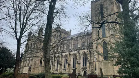 Jack Hadaway-Weller/BBC Ripon Catheral exterior