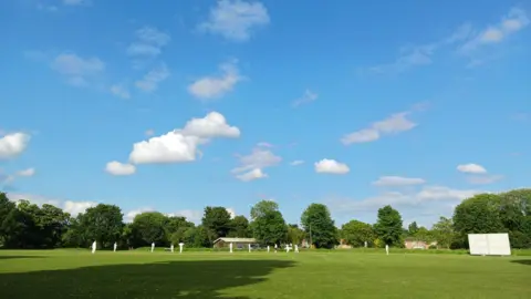 Katherine THURSDAY - Cricket being played in Maidenhead