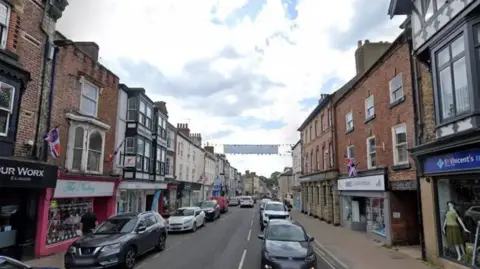 Google A high street in a Yorkshire town