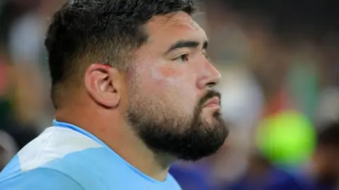 Joel Sclavi in action for Argentina