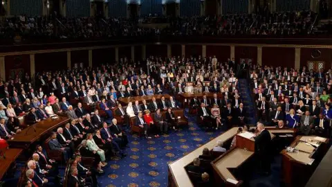 Getty Images US House of Representatives enclosure  successful  the US Capitol 