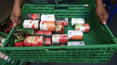 PA Media Food bank in Guernsey
