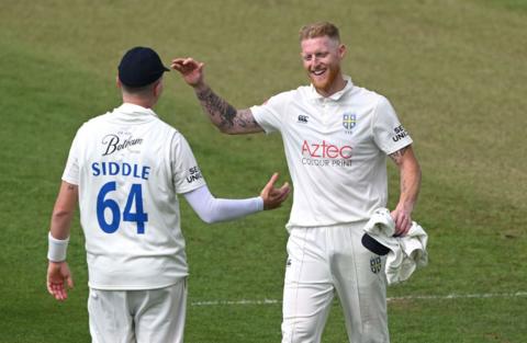 Peter Siddle and Ben Stokes