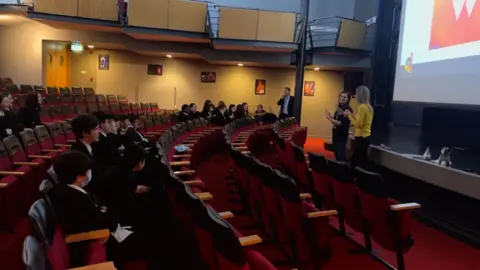 BBC Jersey Office of the Information Commission presentation at Haute Vallee School