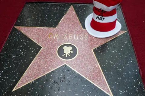 Getty Images Dr Seuss star on Hollywood Walk of Fame