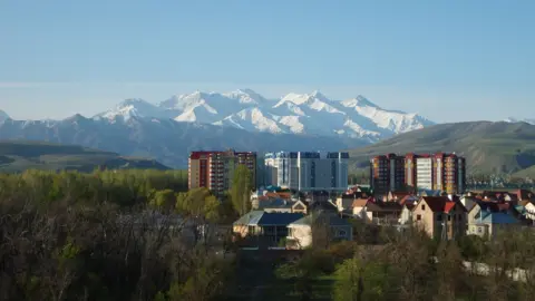 Almutamid/Wikimedia Commons Kyrgyz capital Bishkek, 2008