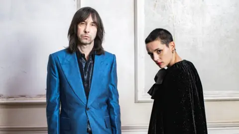 Sam Christmas Bobby Gillespie and Jehnny Beth