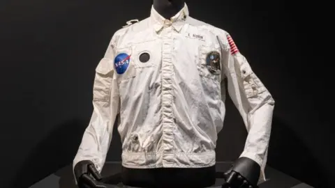 Getty Images Image shows Buzz Aldrin space suit