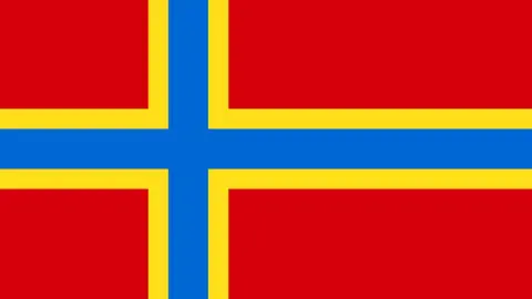 Flag Institute Orkney's flag