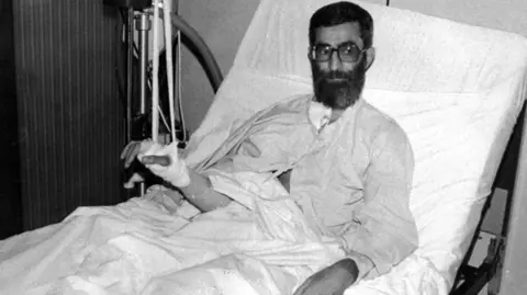 Ayatollah Khamenei Ayatollah Khamenei recovers from an assassination attempt in 1981