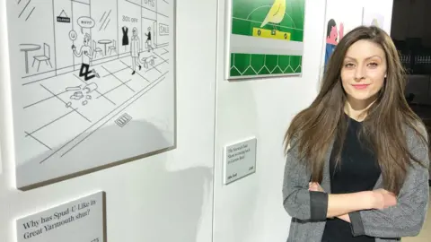 BBC Sinead Birmingham and artwork