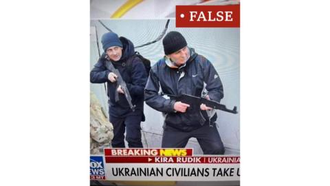 Ukraine Invasion: False Claims The War Is A Hoax Go Viral - BBC News