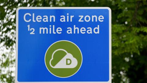 Generic Clean Air Quality sign