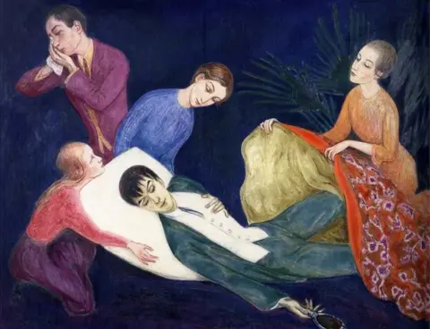 Nils von Dardel The Dying Dandy