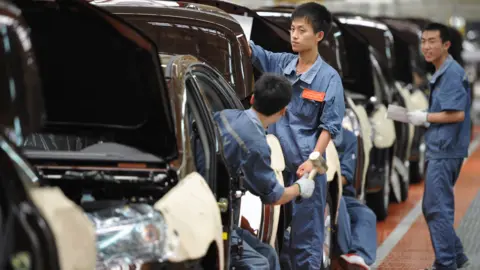 AFP Geely production line