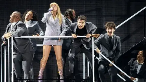 Getty Images on stage