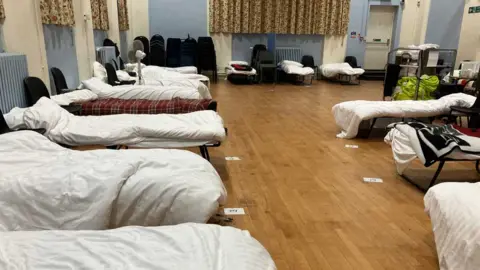 Kate Bradbrook/BBC Kings Arms Project beds