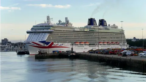 David Dixon MV Britannia in Southampton