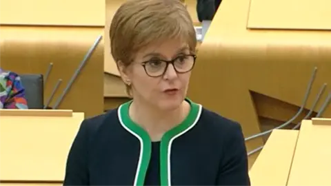 BBC Nicola Sturgeon