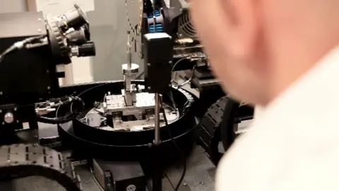 University of Warwick Scientist using scanning technology