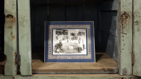 Michael Pollard Parliament of Ghosts by Ibrahim Mahama at Whitworth art gallery