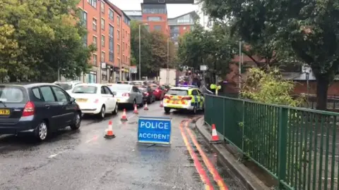 Nottingham city centre roads closed after fight