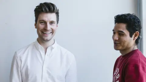 Cellink Erik Gatenholm (left) and co-founder Hector Martínez