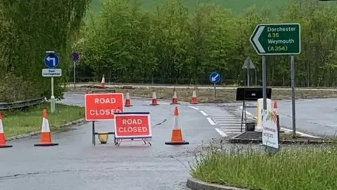 Puddletown bypass stretch remains shut after sink hole fixes fail