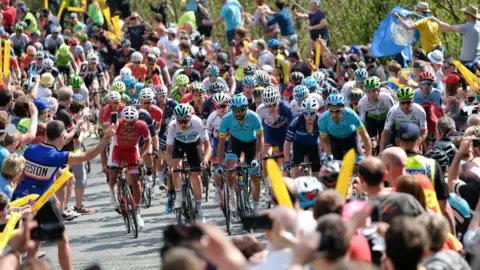 Getty Images Tour de Yorkshire riders