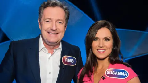 Piers Morgan and Susanna Reid