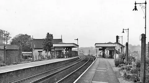 Ben Brooksbank/Geograph Tarporley Station before it close in 1966