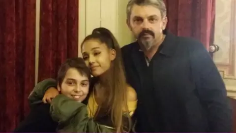 Roussos family Xander, Ariana and Andrew