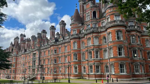 Royal Holloway university campus building 