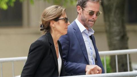 Hallie Biden, widow of Beau Biden and former girlfriend to Hunter Biden, arrives with her fiancee John Hopkins Anning, at federal court during Hunter’s trial for criminal gun charges in Wilmington, Delaware, U.S., June 6, 2024.