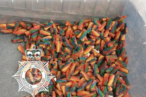 Dyfed-Powys Police Cannabis gummies