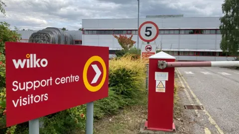 BBC Wilko head office at Worksop in Nottinghamshire