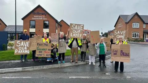 BBC Protest at Cushy Cow Lane development