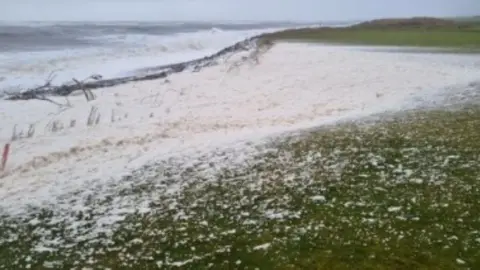 Golspie Golf Club Foam at Golspie Golf Club