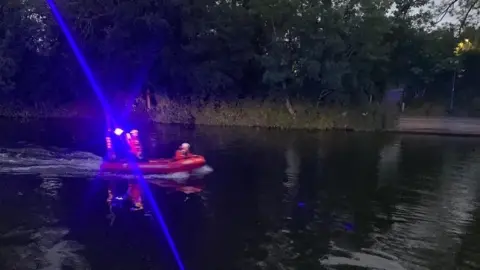 KSAR Rescue boat deployed