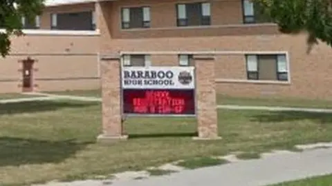 Google Street View Baraboo High School