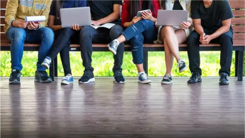 Getty Images students on seat