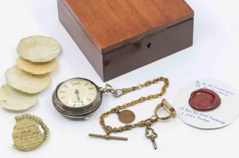 Hansons Silver pocket watch