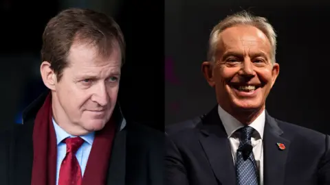 Alastair Campbell and Tony Blair