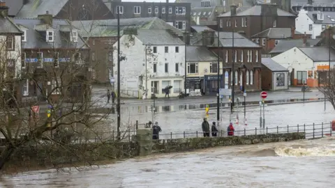 PA Media Whitesands flooding