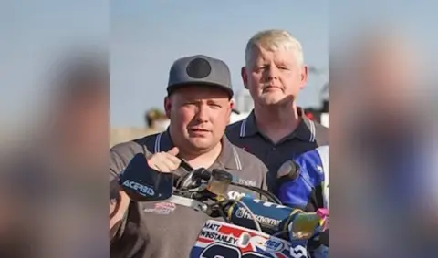 Family photograph Will Moore and Darron Coster