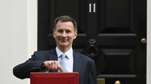 PA Media Chancellor Jeremy Hunt