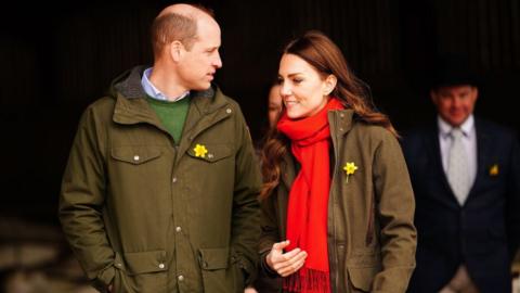 William And Kate Named Prince And Princess Of Wales By The King - BBC News