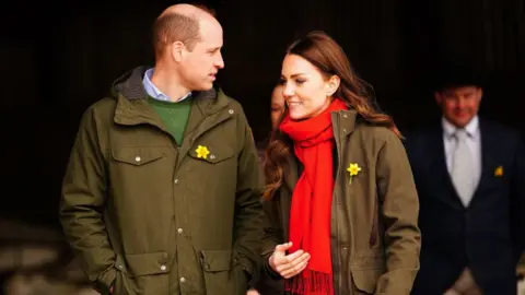 Getty Images Kate and William